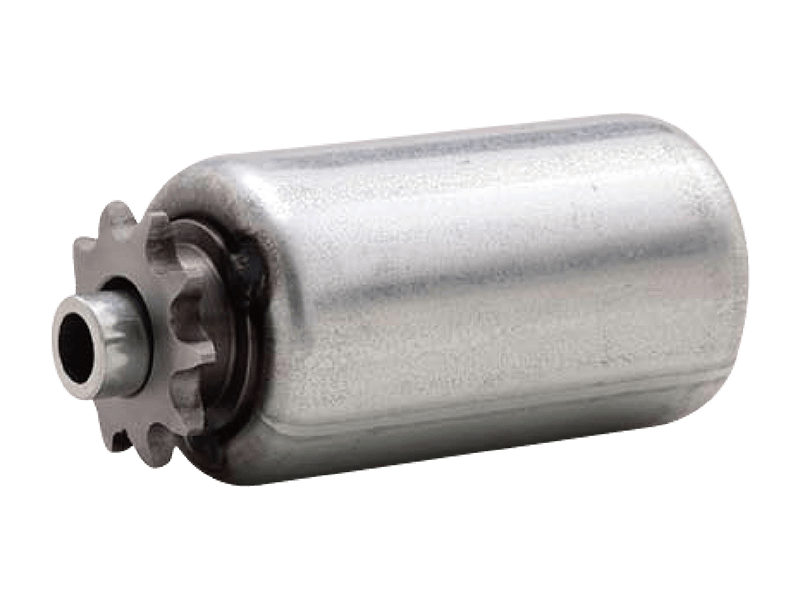 Enkelt række tandhjul rulle rulle